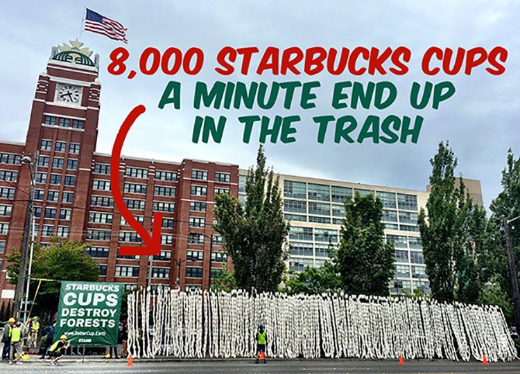 8000 Starbucks Cups