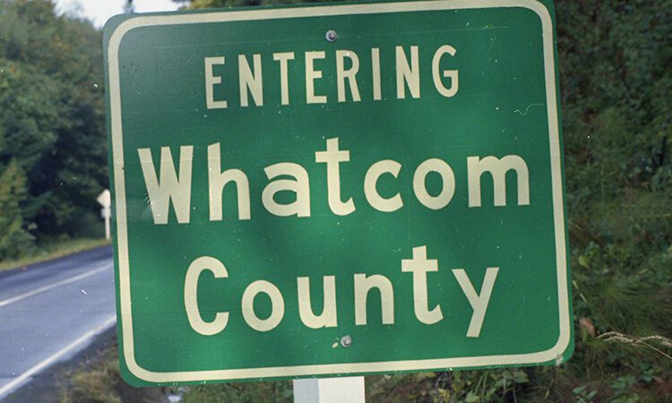 Entering Whatcom County
