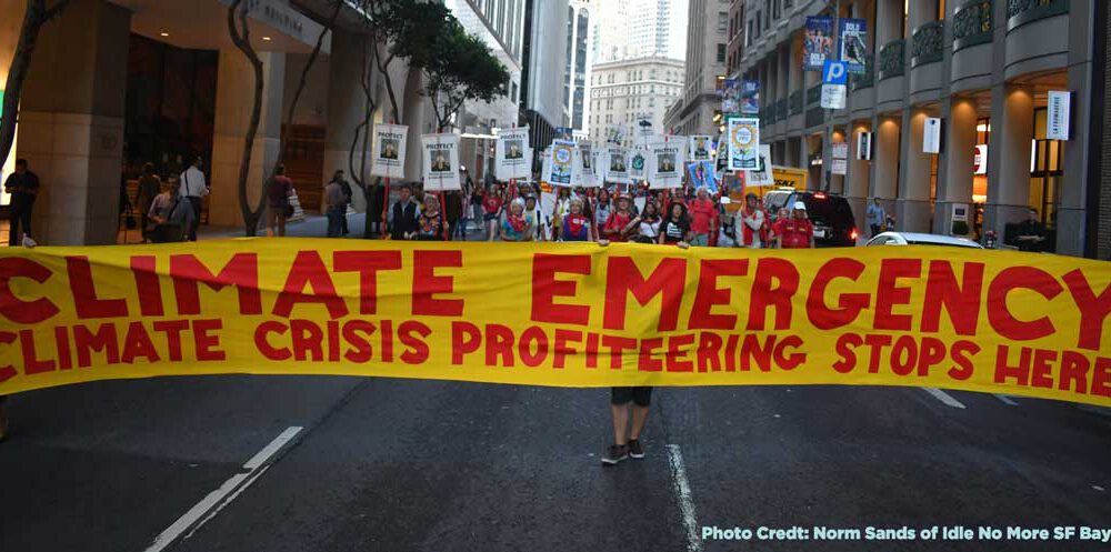 Protesters-stand-with-climate-emergency-bannerWEBOPT