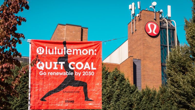 lululemon's coal pollution 
